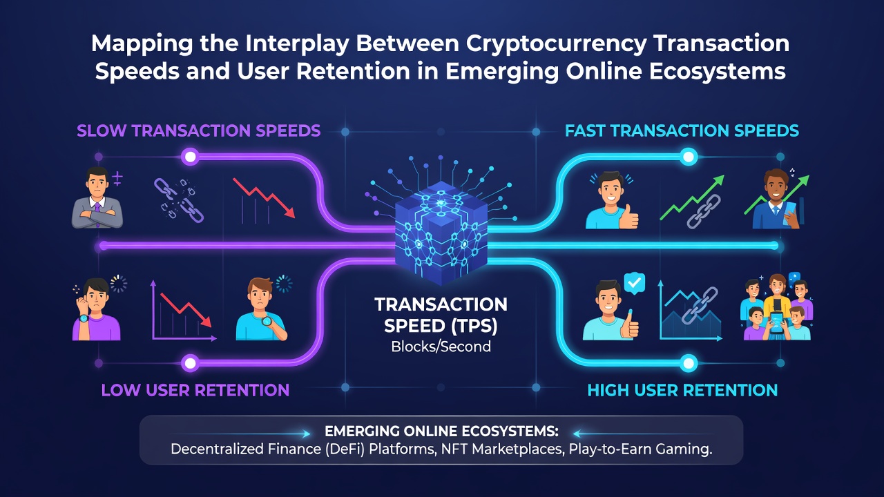 Data dashboard illustrating retention curves segmented by cryptocurrency payment processing times in wagering ecosystems