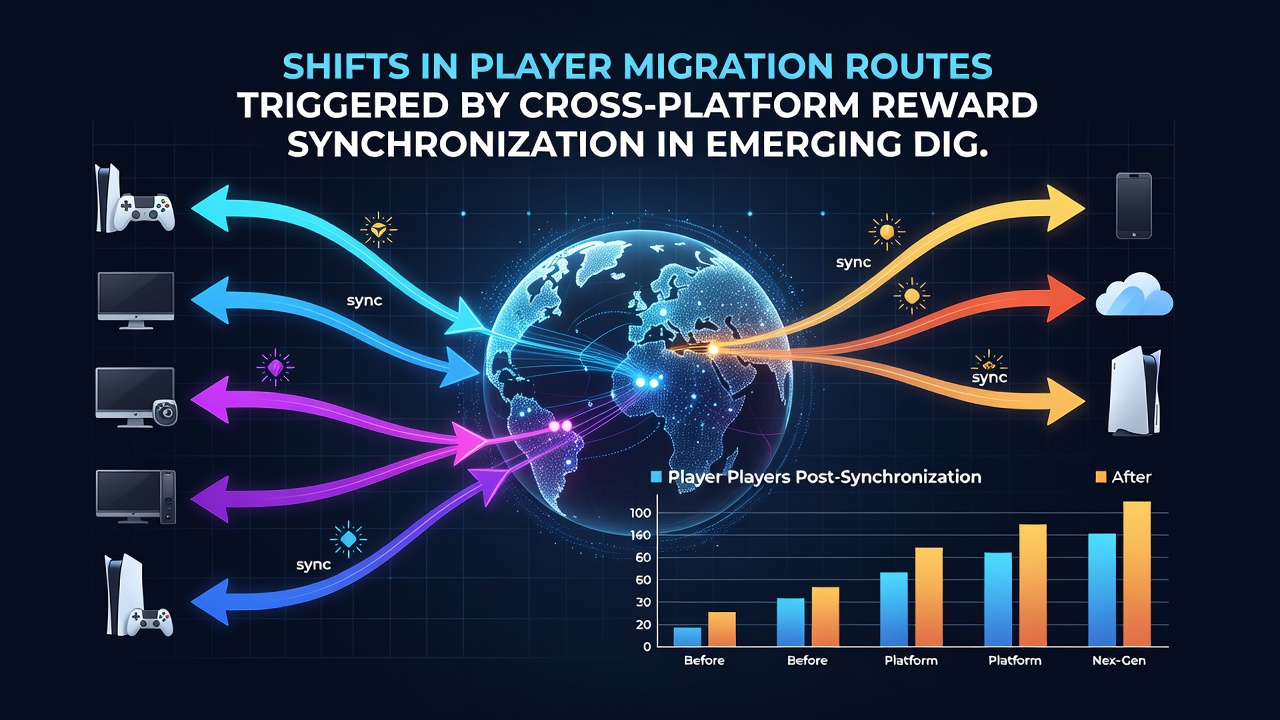 Map overlay illustrating regional shifts in digital betting traffic and reward synchronization pathways